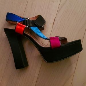 Platform heels fun sandals
